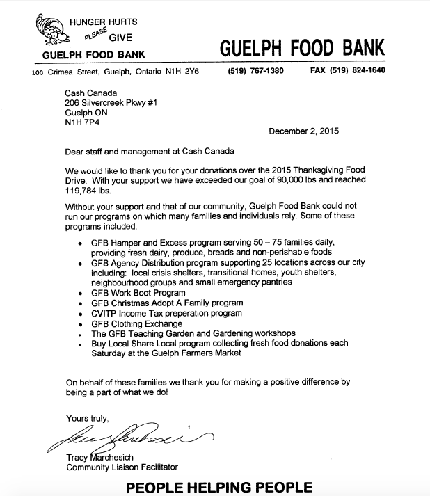 Guelph Food Bank